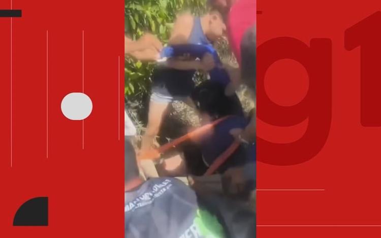 Mulher é resgatada com vida após passar cinco dias dentro de cisterna na Bahia