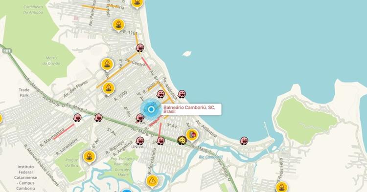 Falsos alertas de buracos no Waze levam Prefeitura de BC a acionar o Ministério Público