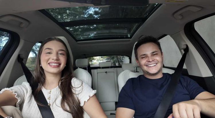 Duda Rubert estreia quadro inédito no YouTube e recebe Matheus, da dupla com Kauan, no episódio de lançamento