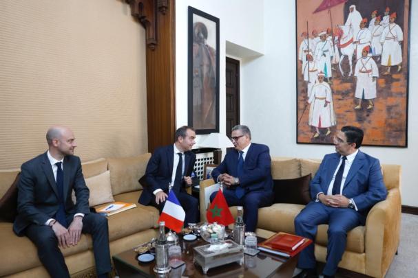 أخنوش ولُوكورنو يبحثان بالرباط تنزيل الشراكة الاستثنائية بين المغرب وفرنسا