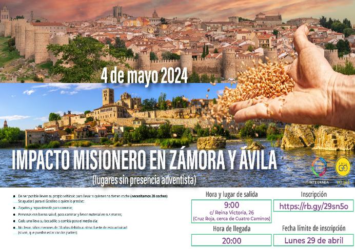 Impacto misionero en Ávila y Zamora