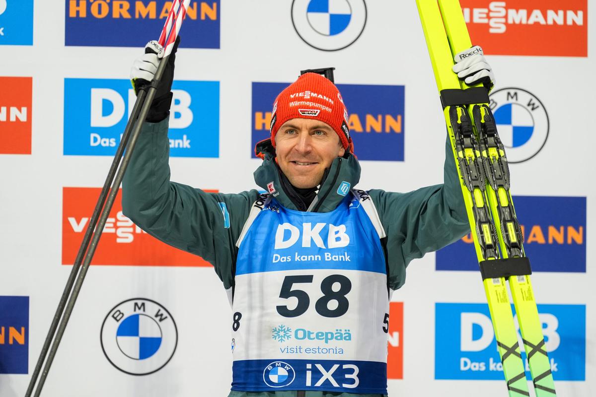 Biathlon | « C’était une course un peu folle&nbsp;» : à 10/10, Philipp Nawrath monte sur son deuxième podium de l’hiver en terminant troisième du sprint d’Otepää