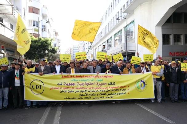 “CDT” تدعو للاحتجاج خلال مسيرة فاتح ماي