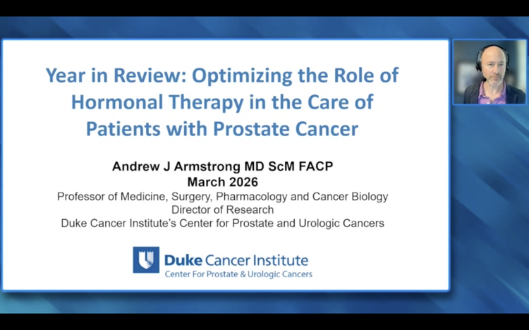 Prostate Cancer | Andrew J Armstrong, MD, ScM