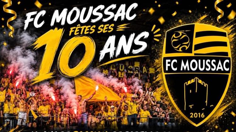 Football : le FC Moussac célèbre ses 10 ans et poursuit son ascension