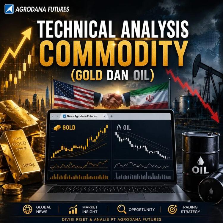 Technical Analysis Commodity (Gold, Crude Oil) 17 Juni 2026