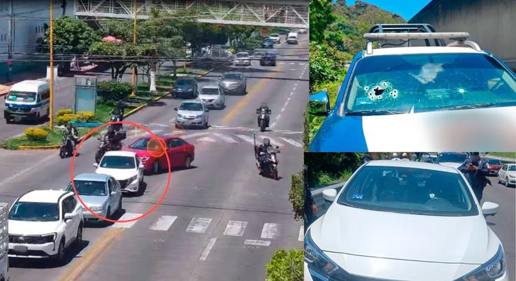 ¡Cacería en Morelos! Persecución de película y balacera tras robo a banco en Cuautla; 2 detenidos