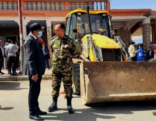 باشا إمنتانوت يقود حملة صارمة لتحرير الملك العمومي