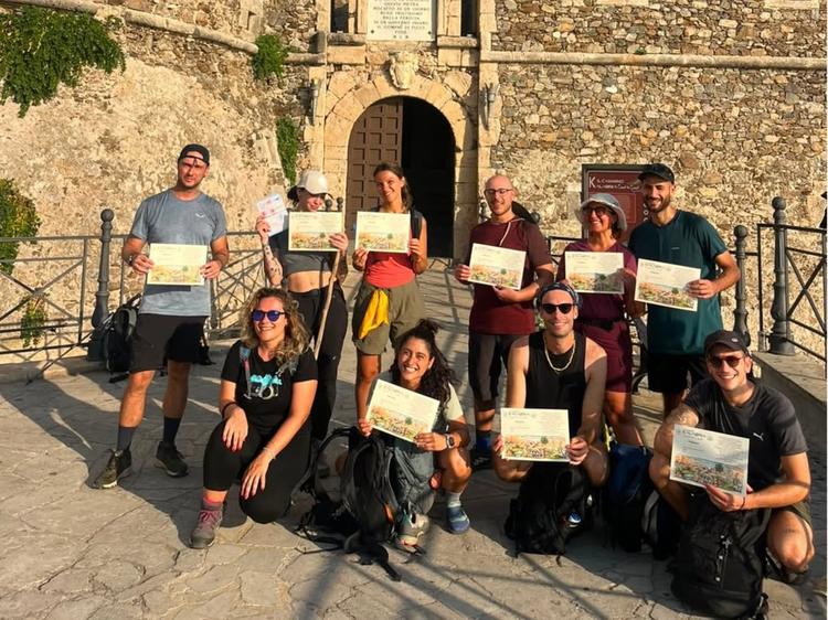 Sul #KCTC c'è chi viene...e c'è chi va👣🌅⛰️