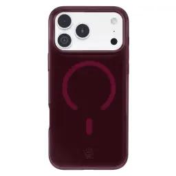 burgundy jelly case on iphone 18 pro max
