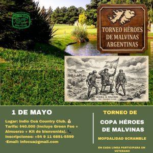 Indio Cua CC anuncia el Torneo Héroes de Malvinas Argentinas
