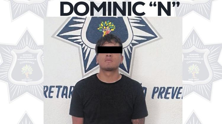Persecución en Cuernavaca: Joven detenido tras activar alarma silenciosa en Banorte