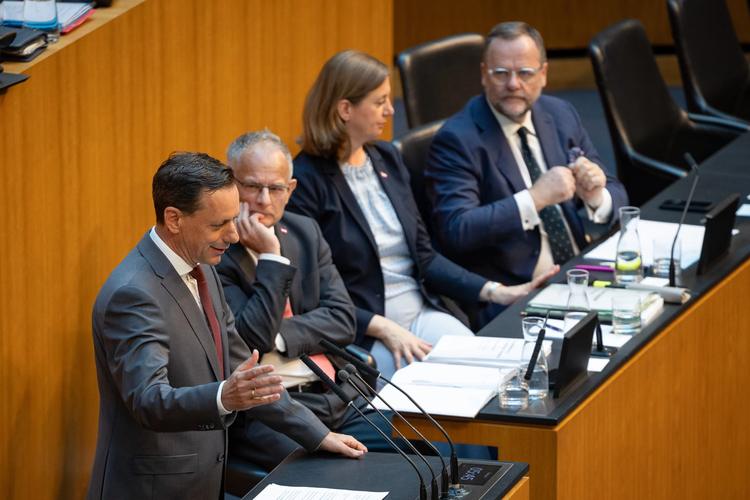 ÖVP-Klubobmann Ernst Gödl: Walter Rosenkranz (FPÖ) hat Vertrauensvorschuss verspielt. Foto: Jakob Glaser