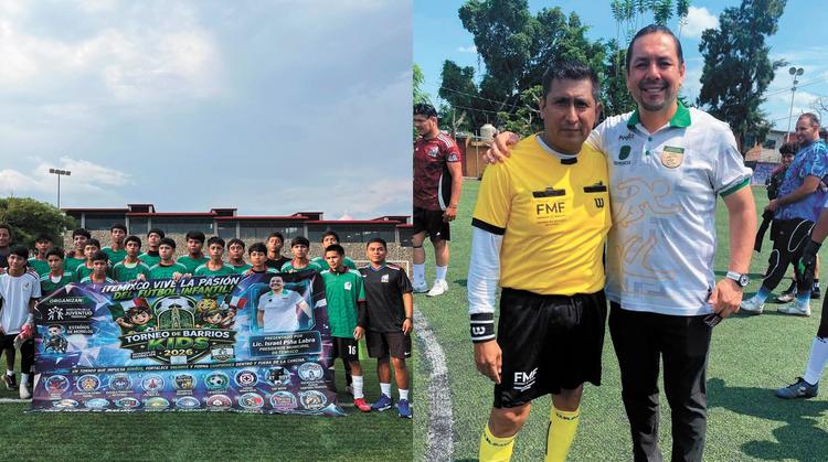 "Temixco vibra con el inicio del Torneo Barrios Kids 2026: ¡El alcalde Piña Labra impulsa el deporte!