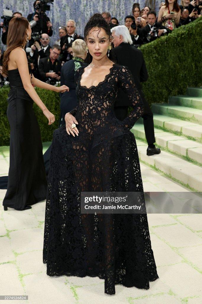 Caribbean roots Zoë Kravitz at the 2026 MET Gala