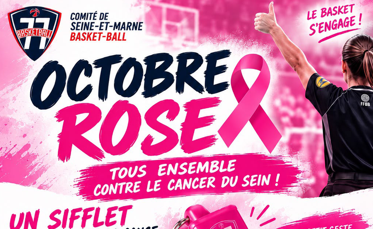 🩷 OCTOBRE ROSE — LES ARBITRES DU COMITÉ 77 S’ENGAGENT ! 🩷