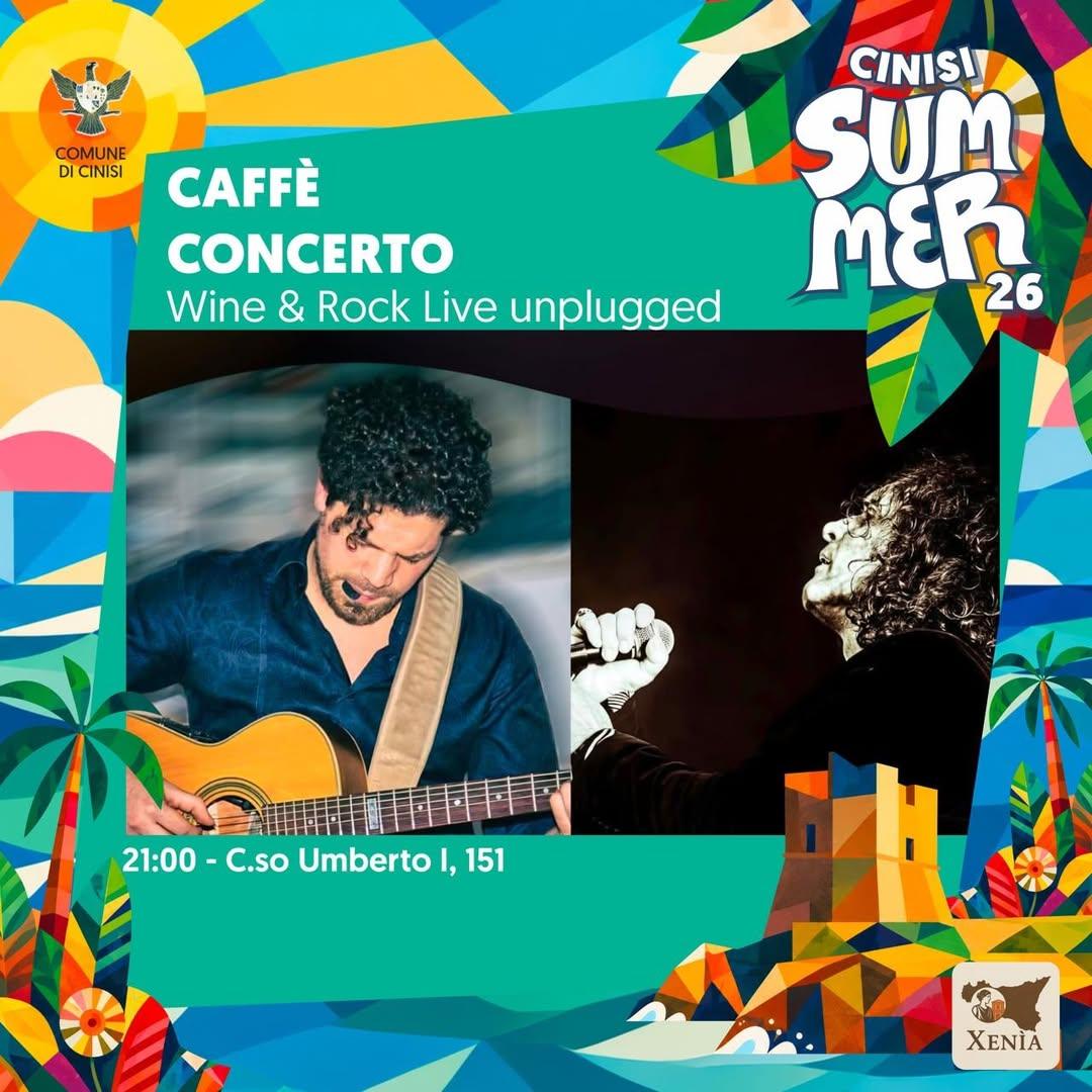🎶 Secondo appuntamento estivo con “Caffè Concerto”! Domani, venerdì 10 luglio, alle ore 21:00, vi aspettiamo in Corso U...