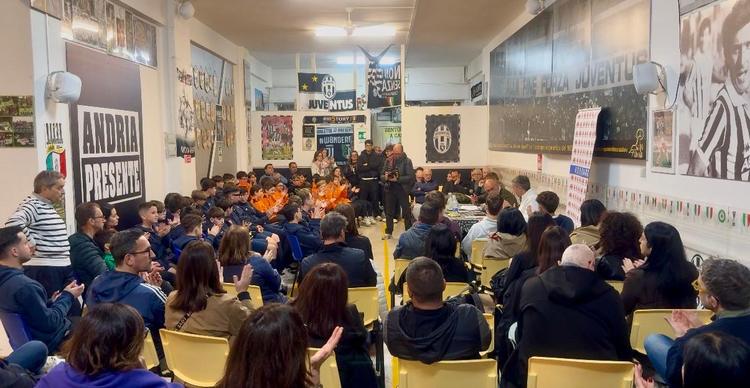 Andria, sogno bianconero per i piccoli calciatori andriesi