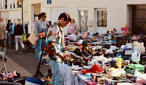 Brocante du centre-ville