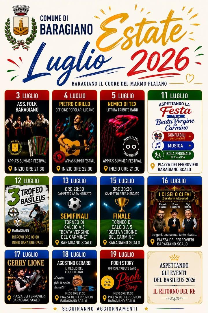 Amministrazione Comunale di Baragiano Posted