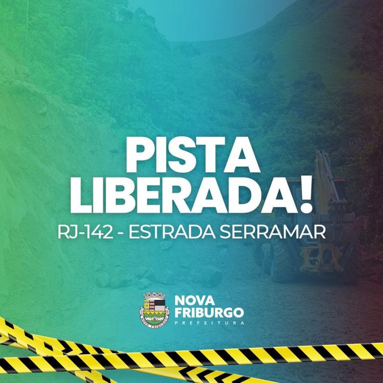 Pista liberada! Estrada Serramar, a RJ-142, está disponível para tráfego
