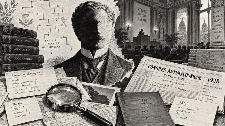 Le « comte de Bertier de Sauvigny » de 1928