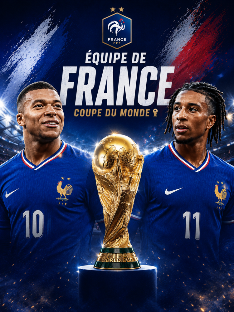 Top départ pour la Coupe du Monde de football !