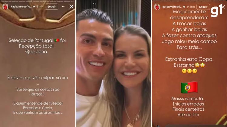 'Portugal foi decepção total', diz irmã de Cristiano Ronaldo após empate com RD Congo; portuguesa assistiu ao jogo na Serra Gaúcha