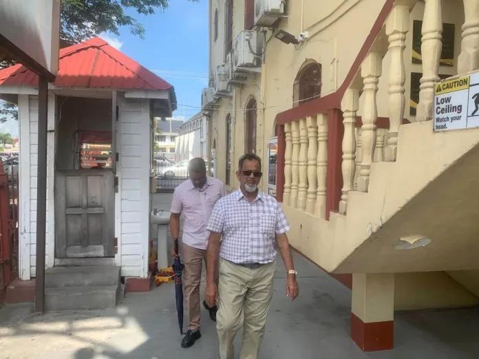 Nazar Mohamed at the Guyana Magistrate's court in Guyana on Sept, 3, 2026
