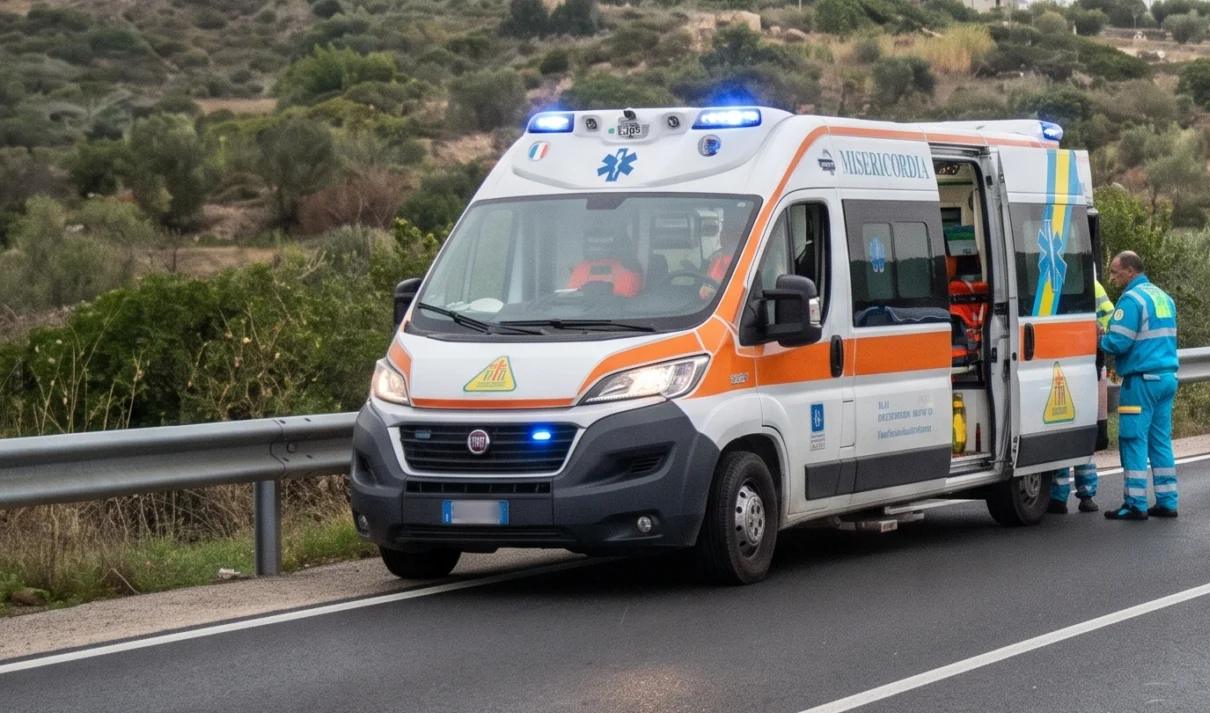 Incidente sulla Statale 18 a Omignano Scalo: ferito un giovane