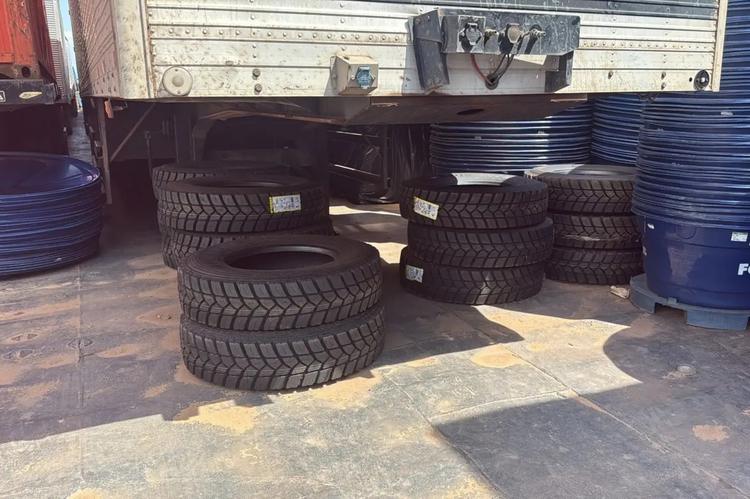 Em Óbidos, Sefa apreende carga de pneus de mais de R$ 600 mil por irregularidade fiscal