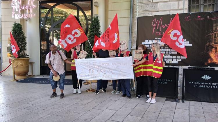 Nîmes : hôtel Imperator, la grève du personnel prolongée, l'Inspection du travail saisie