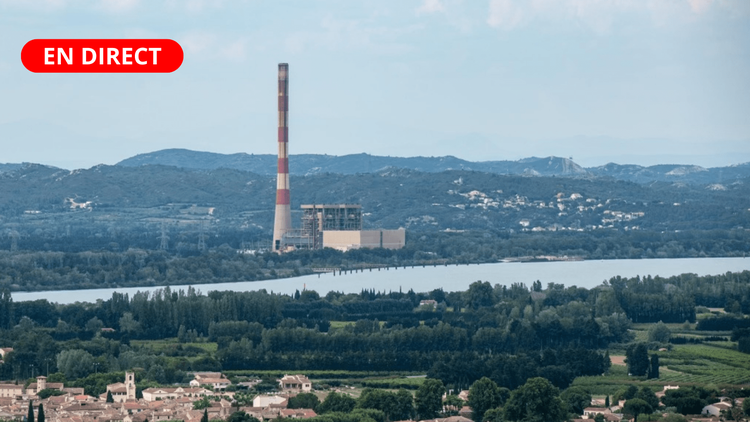 En direct : suivez la démolition de la cheminée de la centrale d’Aramon dans le Gard