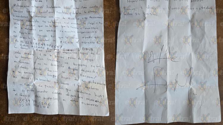 Amanece Tetela del Volcán con amenaza: Extorsionadores van tras pequeños comerciantes