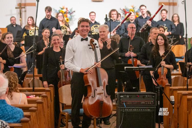 Cellist Joshua Griffith