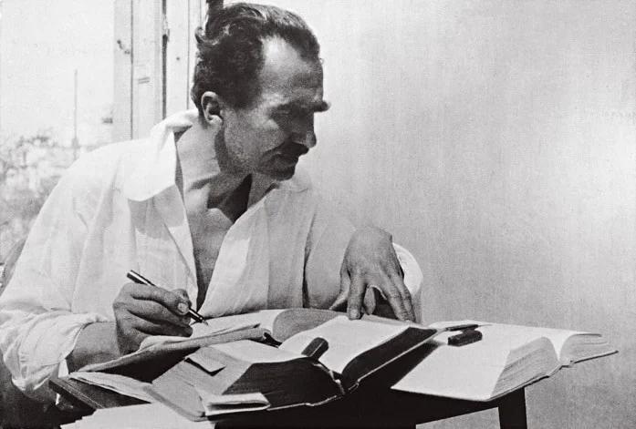 Greek author Nikos Kazantzakis