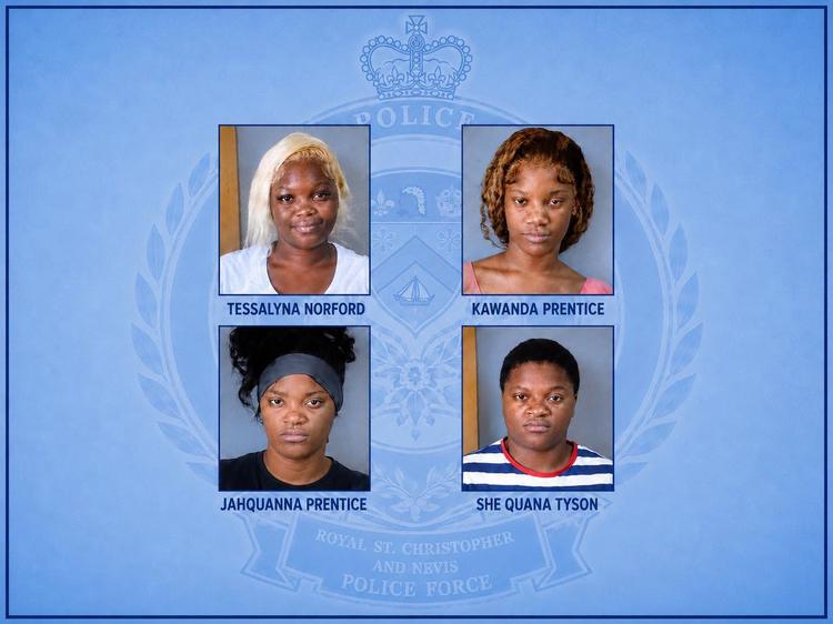 Four Females Charged With Disorderly Conduct