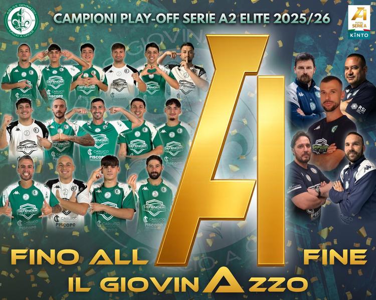 Futsal A2/M: Giovinazzo si aggiudica i playoff e sale in Serie A