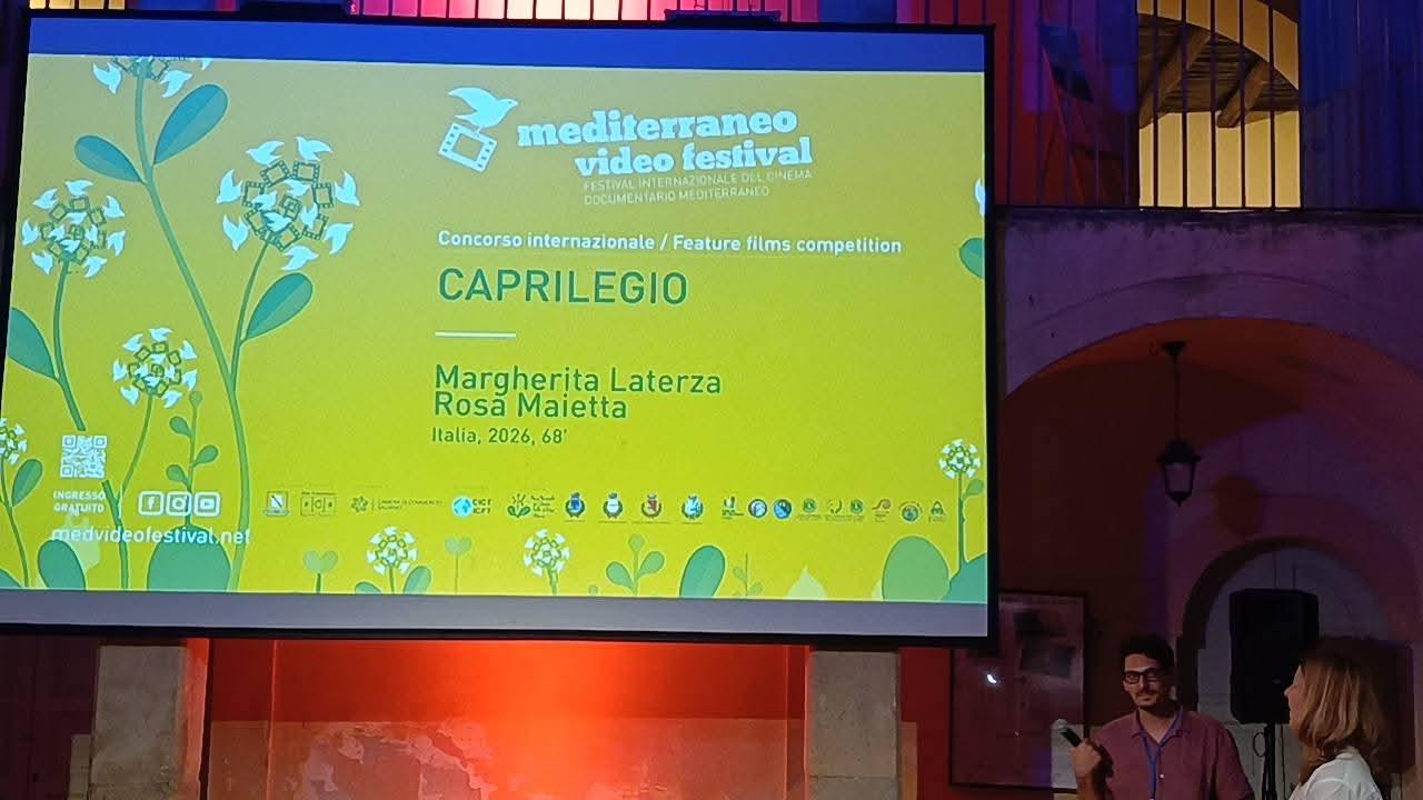 Mediterraneo Video Festival 2026: trionfa Caprilegio alla 29ª edizione