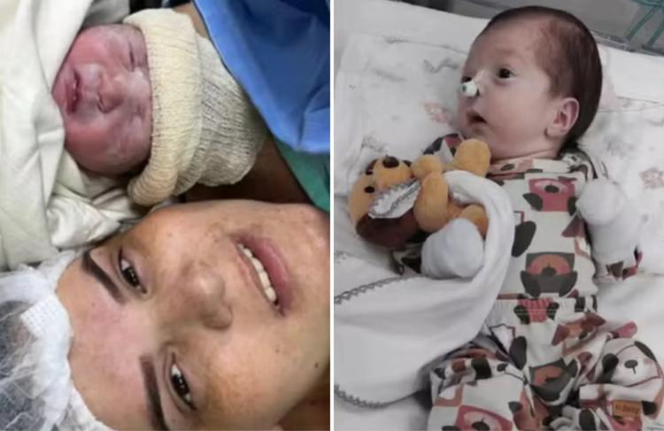 Após bebê dado como morto deixar a UTI, recuperação é celebrada: “O clamor virou milagre”