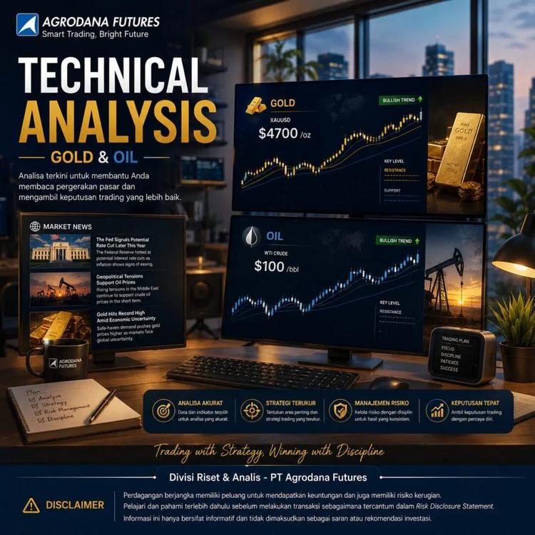 Technical Analysis Commodity (Gold, Crude Oil) 27 Juli 2026