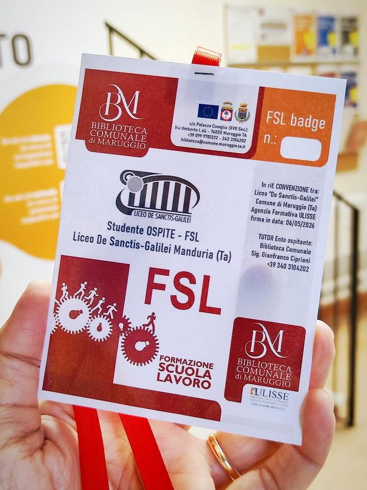 Nuovo traguardo! 🎉🎉🎉 Con l'arrivo in Biblioteca delle prime 5 studentesse, partono ufficialmente i percorsi di Formaz...