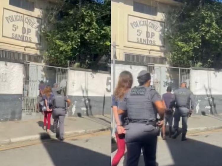 Casal é preso suspeito de cometer 12 assaltos a ônibus no litoral de SP