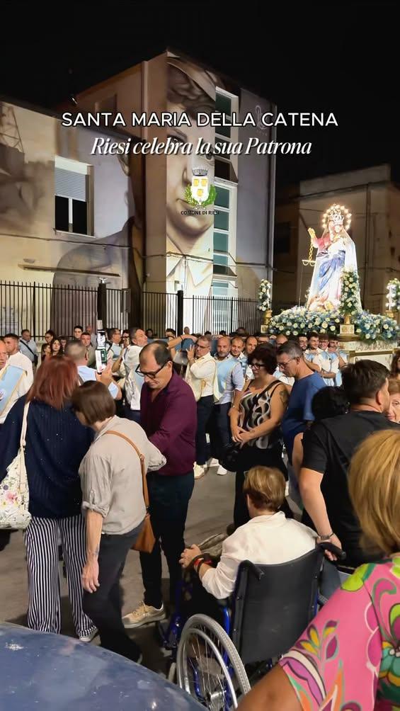 🙏 La festa di Santa Maria della Catena rappresenta ogni anno uno dei momenti più sentiti dalla comunità di Riesi. Una g...