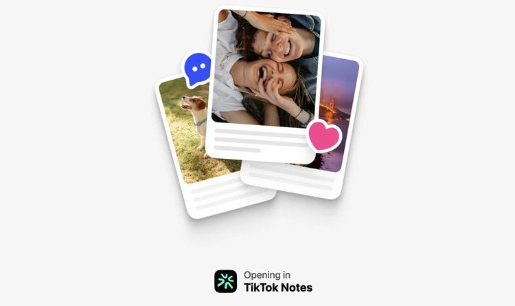 TikTok Notes : La nouvelle plateforme de partage de photos défie Instagram