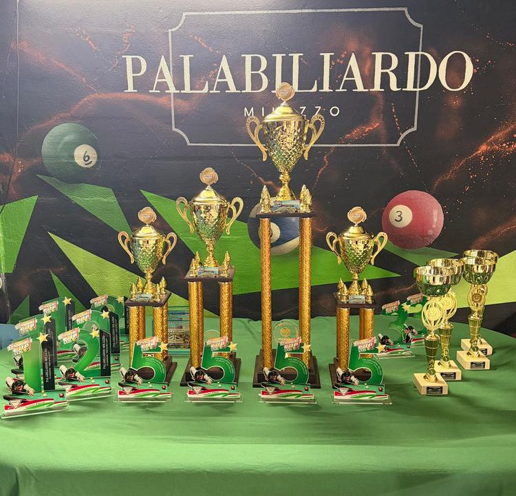 Trinacria Cup, il Palabilliardo di Milazzo incorona Valentino Cordelli