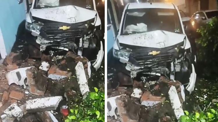 Impactante! Pareja alcoholizada destroza jardinera en Jojutla y desata riña callejera