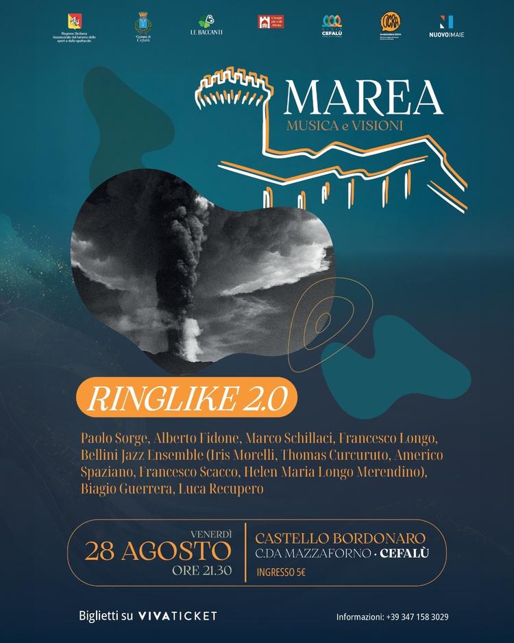 𝐌𝐀𝐑𝐄𝐀 – 𝐌𝐮𝐬𝐢𝐜𝐚 𝐞 𝐕𝐢𝐬𝐢𝐨𝐧𝐢 Il 28 agosto arriva al Castello Bordonaro 𝐑𝐢𝐧𝐠𝐥𝐢𝐤𝐞 𝟐.𝟎. 📅 28 agos...