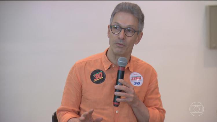 Romeu Zema, candidato do Novo à Presidência, participa de reunião com mulheres em São Paulo