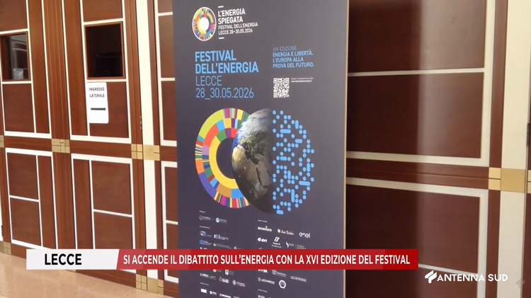 Lecce, inizia il xvi festival dell’energia